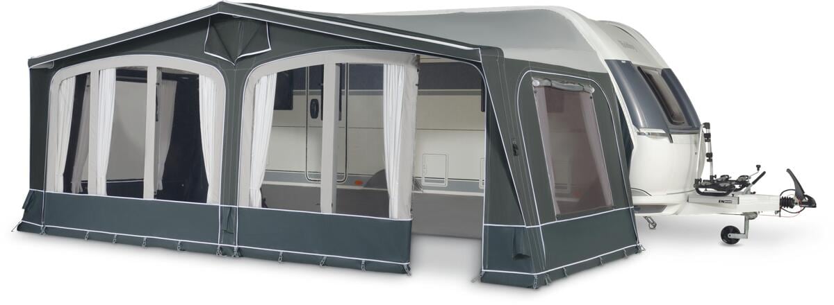 Oppblåsbart fortelt Valor Air 240 cm dyp 6000 mm vannsøyle bakside