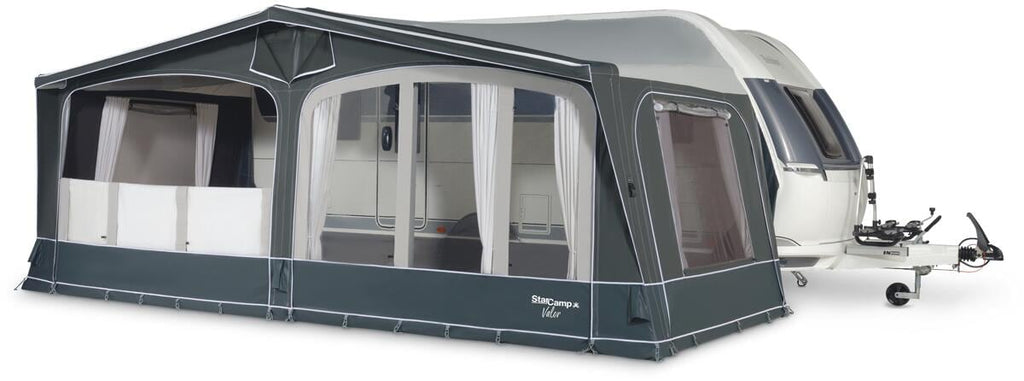 Oppblåsbart fortelt Valor Air 240 cm dyp 6000 mm vannsøyle detalj av stoff