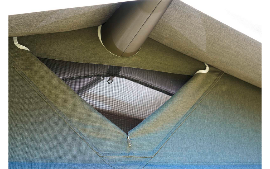 Nærbilde av materialet i oppblåsbart fortelt Ventura Air Alto 260x250 cm - Isabella