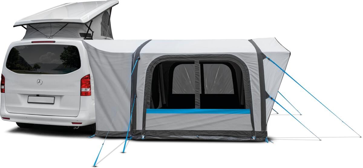 Detalj av myggnett i Oppblåsbart fortelt Wise A.I.R. TECH