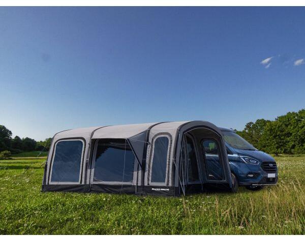 Nærbilde av materialet HydroTech® Ripstop på Aquila Pro telt