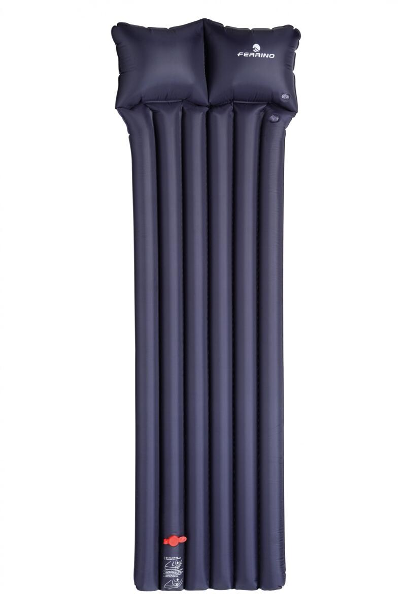 Oppblåsbart liggeunderlag 6 Tube 180x50 cm blå fra Ferrino for camping