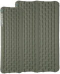 Oppblåsbart liggeunderlag Campmeister Deluxe 11cm R7 - Big Agnes forfra