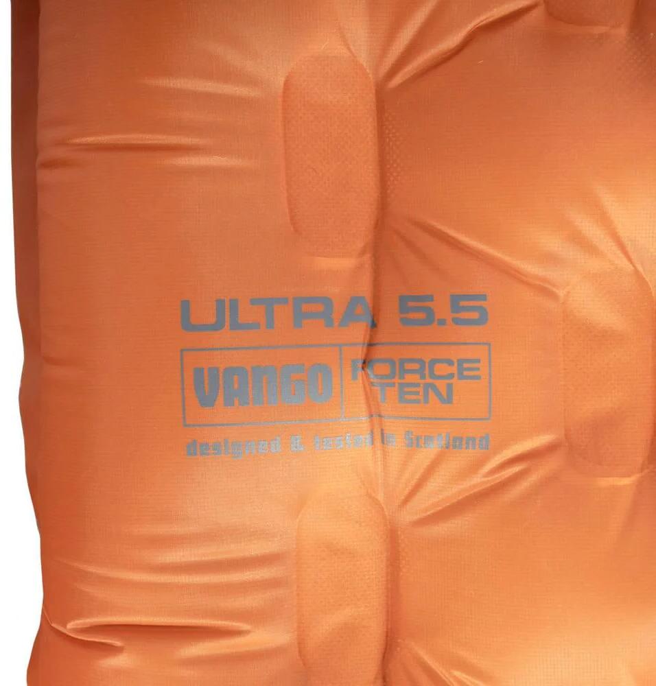 Oppblåsbart liggeunderlag F10 Ultra 5.5 187x60cm R5,5 - Vango montert på campingplass