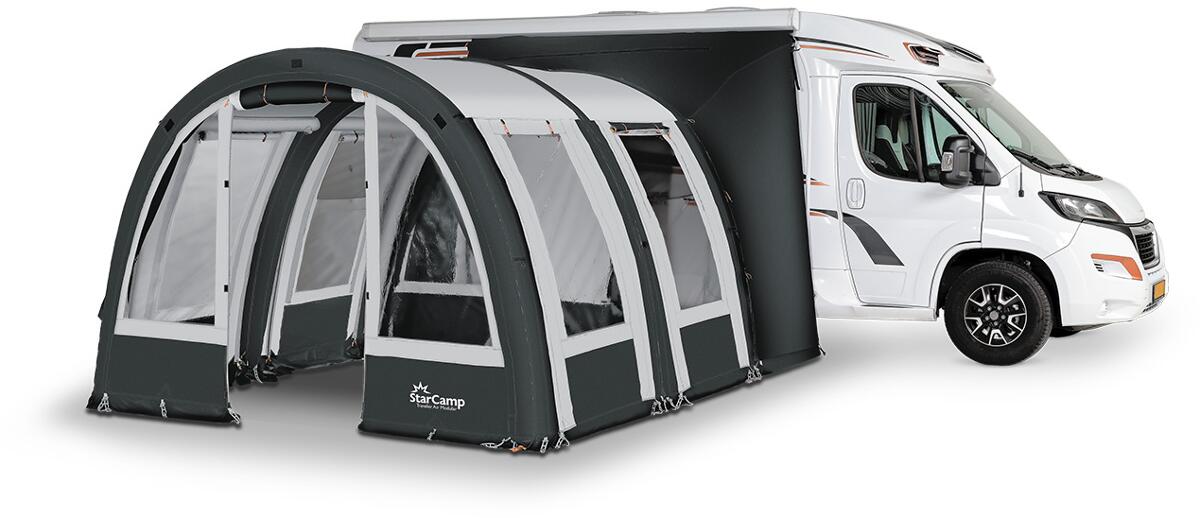 Forfra bilde av Oppblåsbart modulært fortelt Traveller Air 320x260 cm - StarCamp