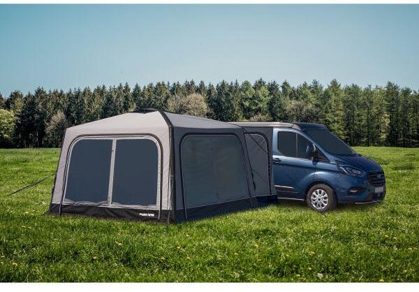 Oppblåsbart paviljongtelt Triton 300x300 cm frittstående - Westfield detalj av vindu