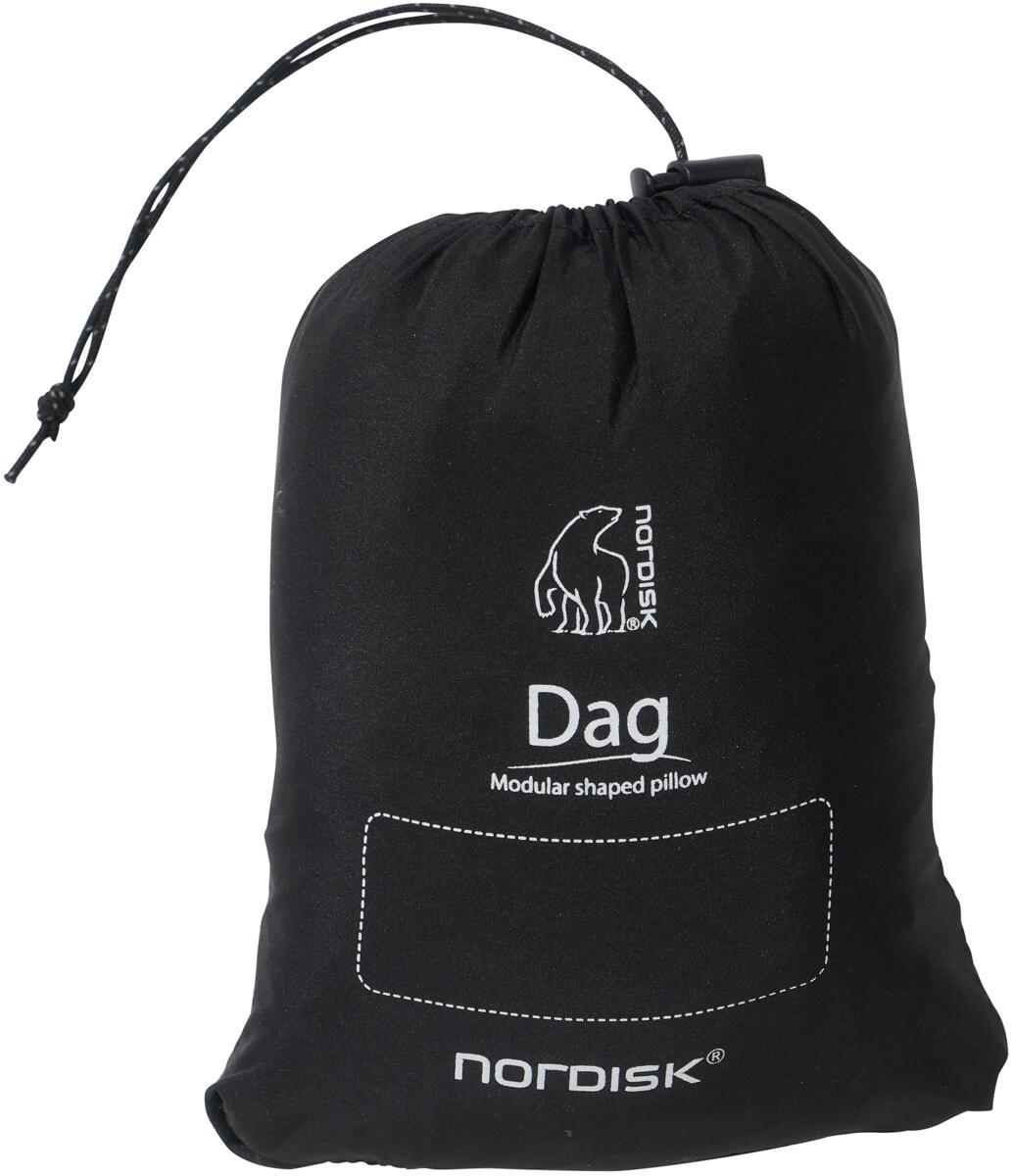 Oppblåsbart reisepute Dag, ekstra lang 80x30 cm nærbilde ventil