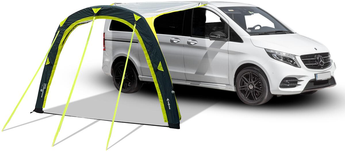 Oppblåsbart solseil Skia for campervan 240x280 cm bakside