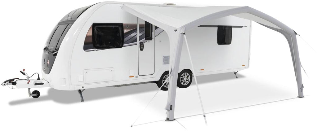 Oppblåsbart solseil Sunshine AIR Tour 235-255 cm for campingvogn bakside