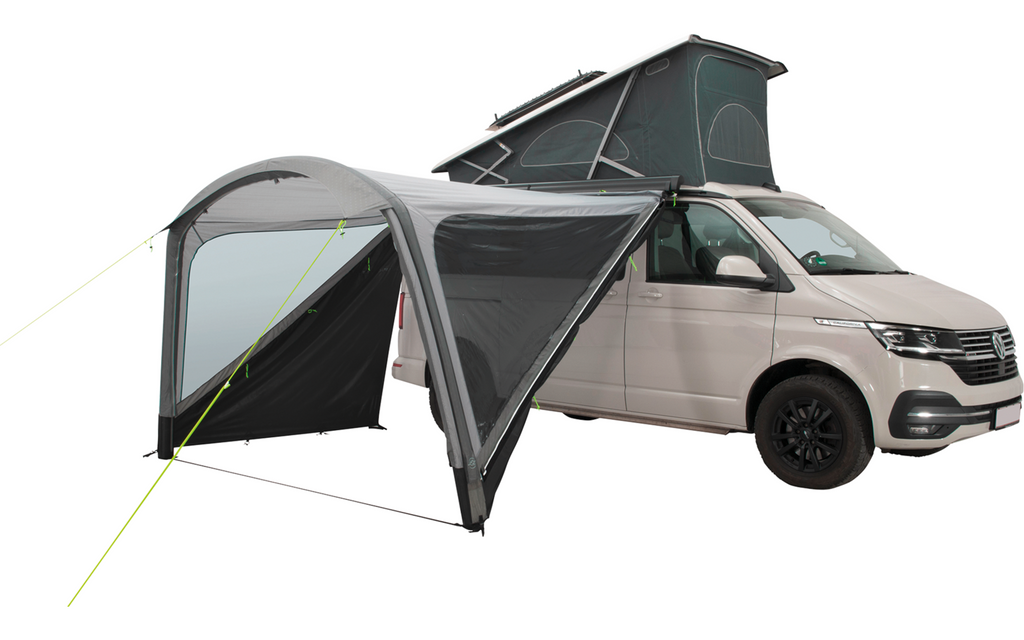 Detalj av luftslanger på Oppblåsbart solseil Touring Shelter Air 320x240 cm - Outwell