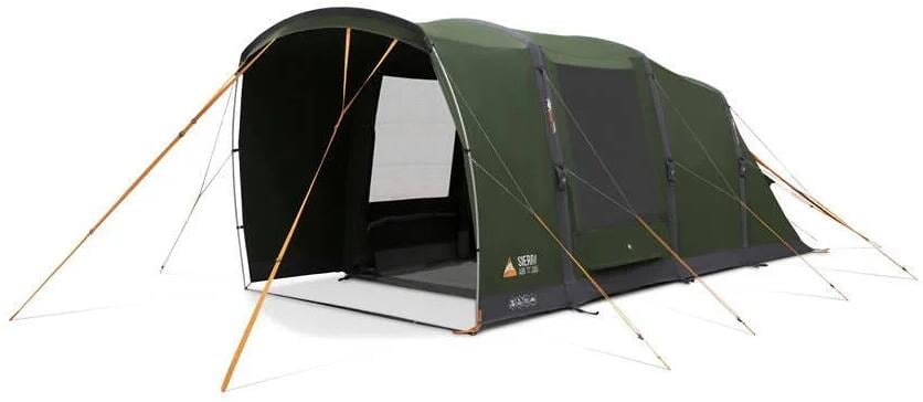 Nærbilde av lufttubene på Oppblåsbart telt Sierra Air TC 300 3-pers. polybomull ivy