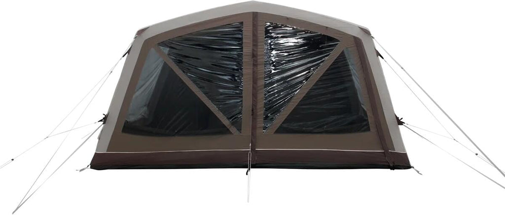 Oversikt over innvendig oppholdsrom i Oppblåsbart telt Virginia 5 Air TC 440x510cm 5-pers. med teppe