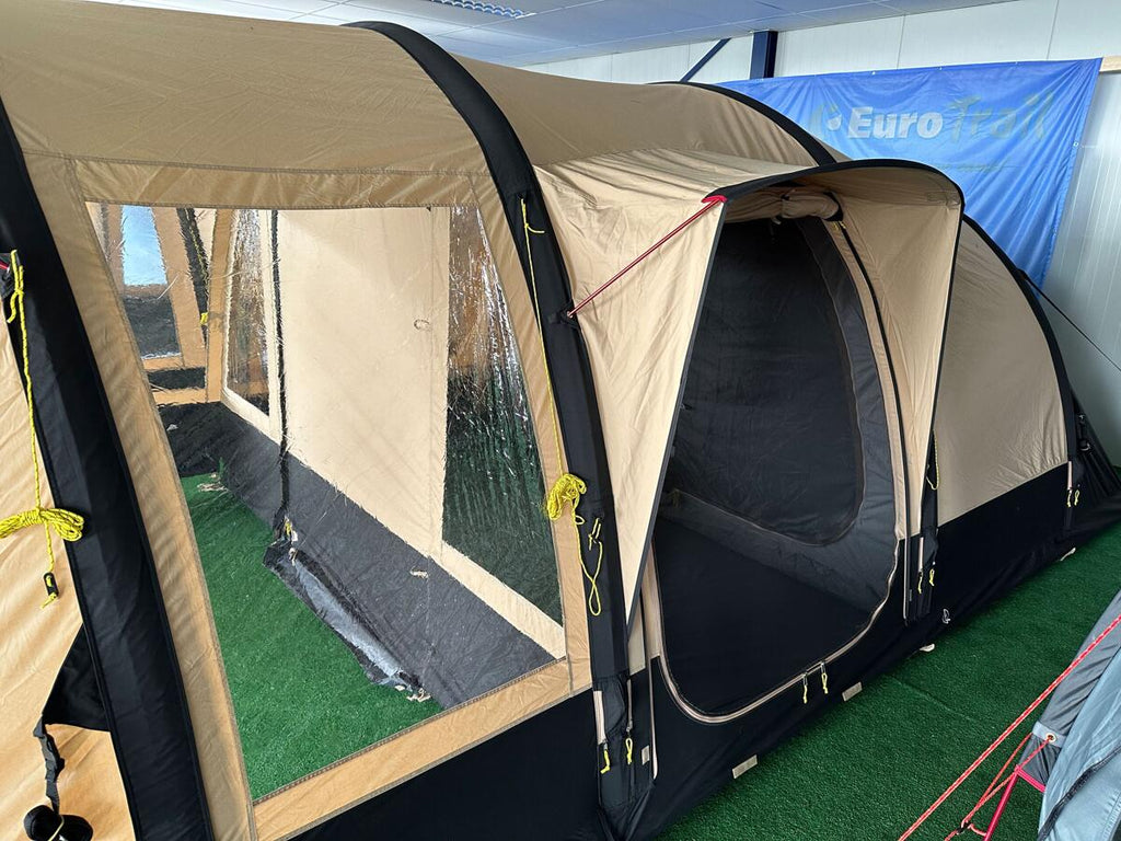 Oppblåsbart tunneltelt Georgia BTC Air beige farge