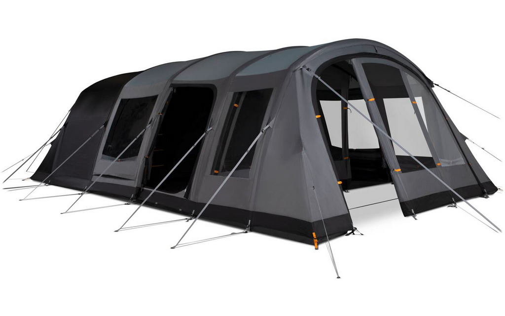 Oppblåsbart tunneltelt Saunton Air 06 for 6 personer - Kampa sett fra siden