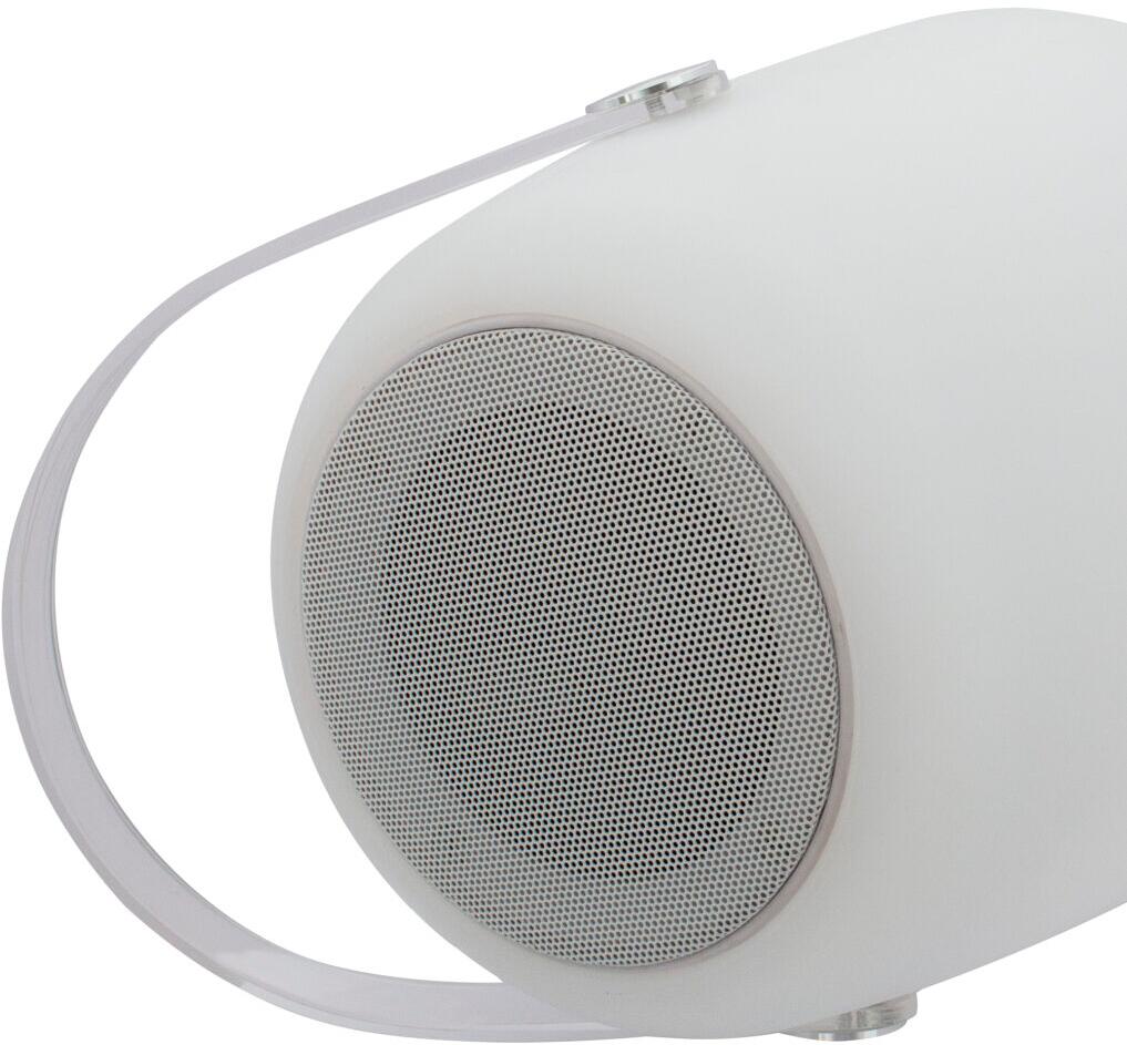 Montert Oppladbar bordlampe med Bluetooth-høyttaler med lys