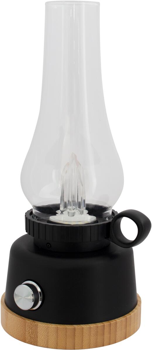 Oppladbar bordlampe Wind med dimmer og powerbank front