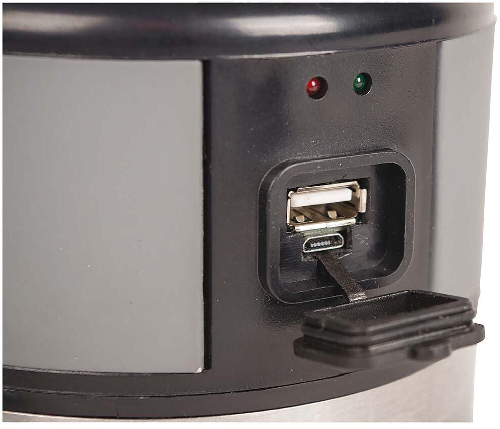 Detalj av dimmer på Oppladbar bordlykt Arcturus 220 lm