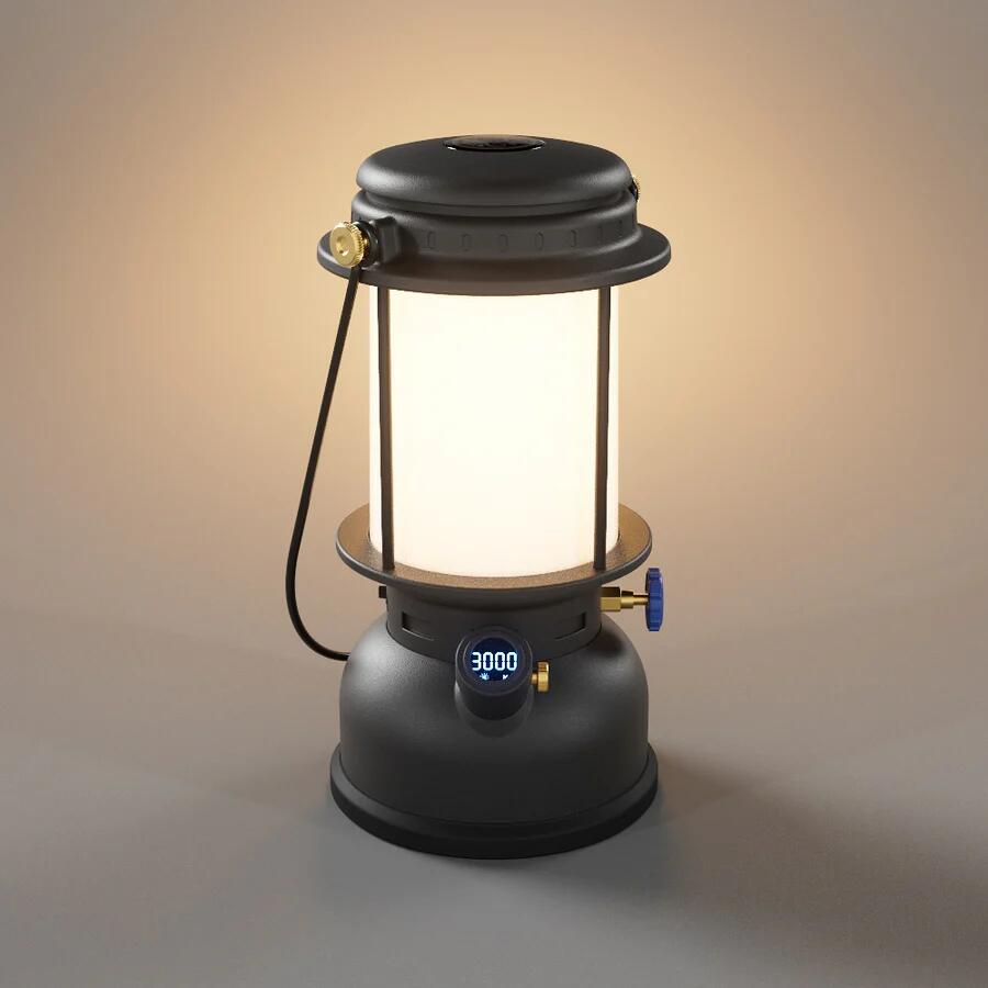 Detalj av Oppladbar campinglanterne LM500 500 lumen med powerbank - Petromax