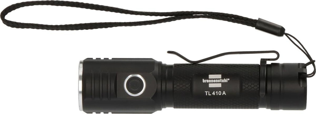 Bakside av Oppladbar lommelykt LED TL410A 400lm 131m USB-C - Brennenstuhl