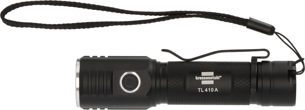 Bakside av Oppladbar lommelykt LED TL410A 400lm 131m USB-C - Brennenstuhl