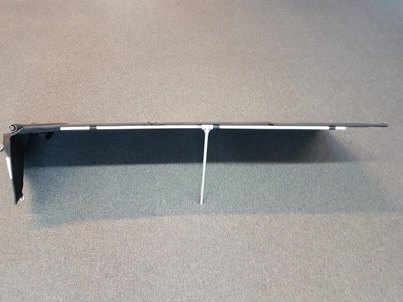 Detalj av Oppstillingsstativ for sammenleggbare solcellepanel aluminium Solarswiss