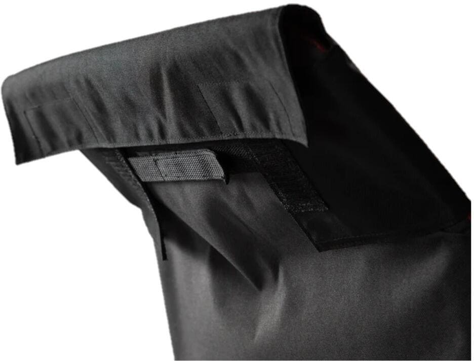 Oppvarmet setepute med batteri 120x42 cm svart - Outchair detalj av varmeelement