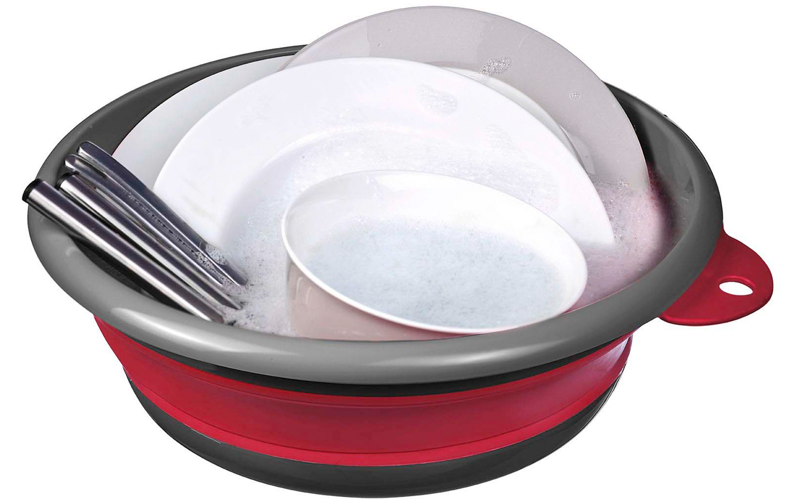 Oppvaskbalje sammenleggbar 4500 ml - Westmark montert