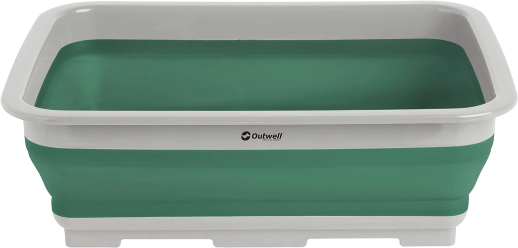 Oppvaskbalje sammenleggbar Collaps 38x28x12 cm Outwell forfra
