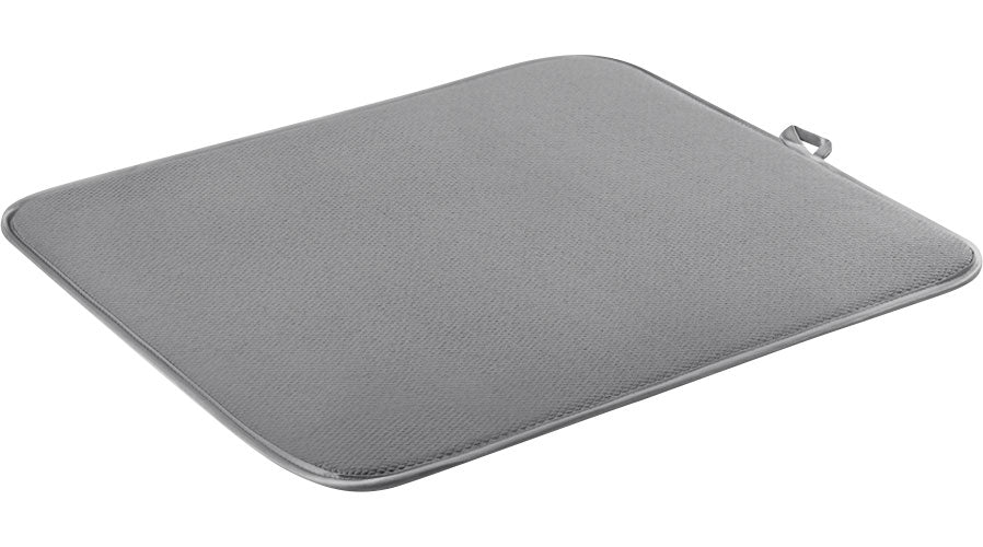 Oppvaskmatte mikrofiber 40x45 cm antrasitt Metaltex forfra