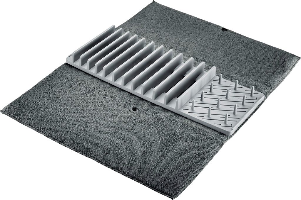 Oppvaskmatte med oppvaskstativ 60 x 46 cm Westmark forfra