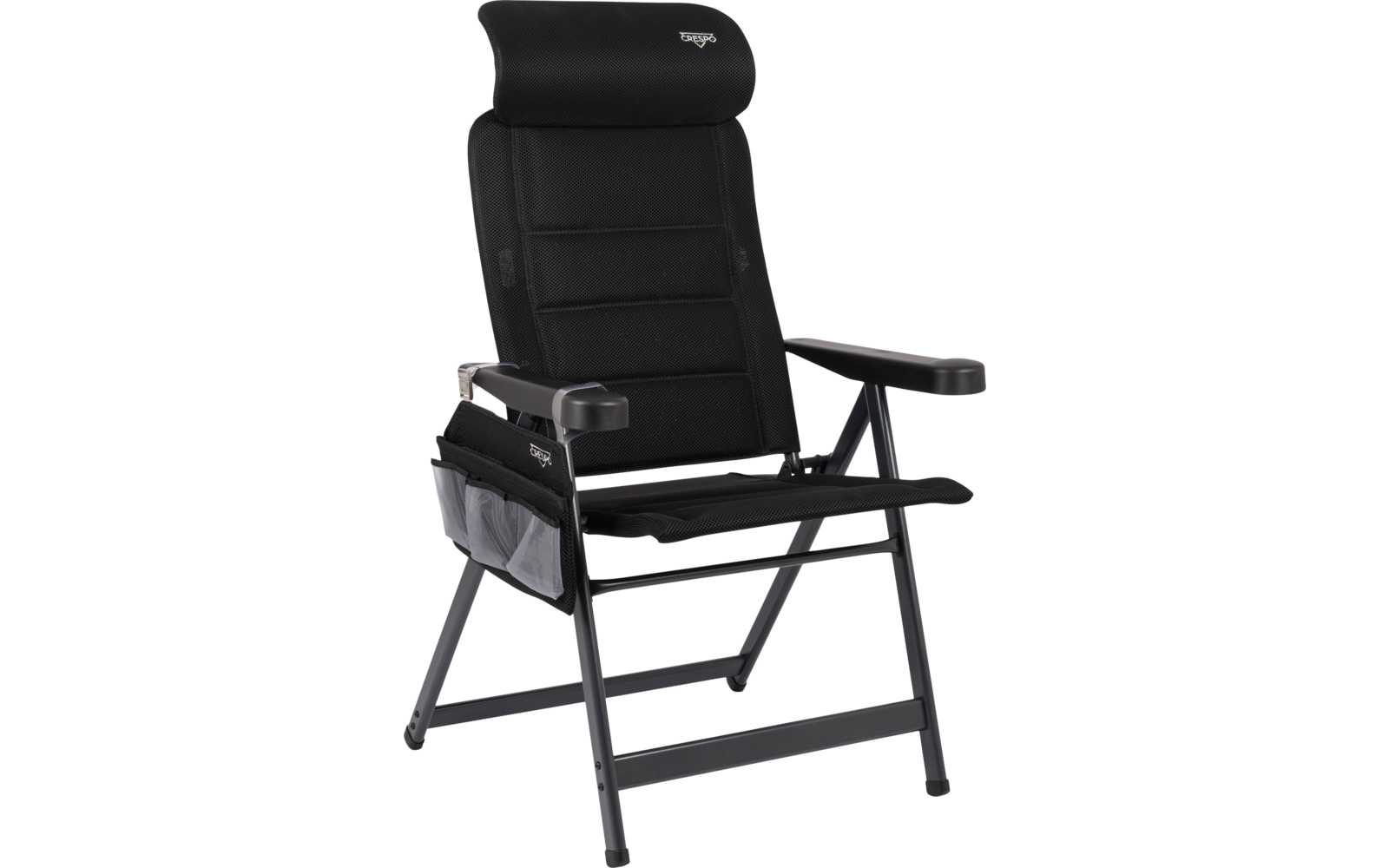 Nærbilde av stoff på organiser for armlene svart 24x37 cm Air-Deluxe Crespo