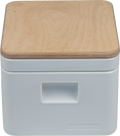 Origin S separasjonstoalett 40x34,5x28,5 cm hvit forfra