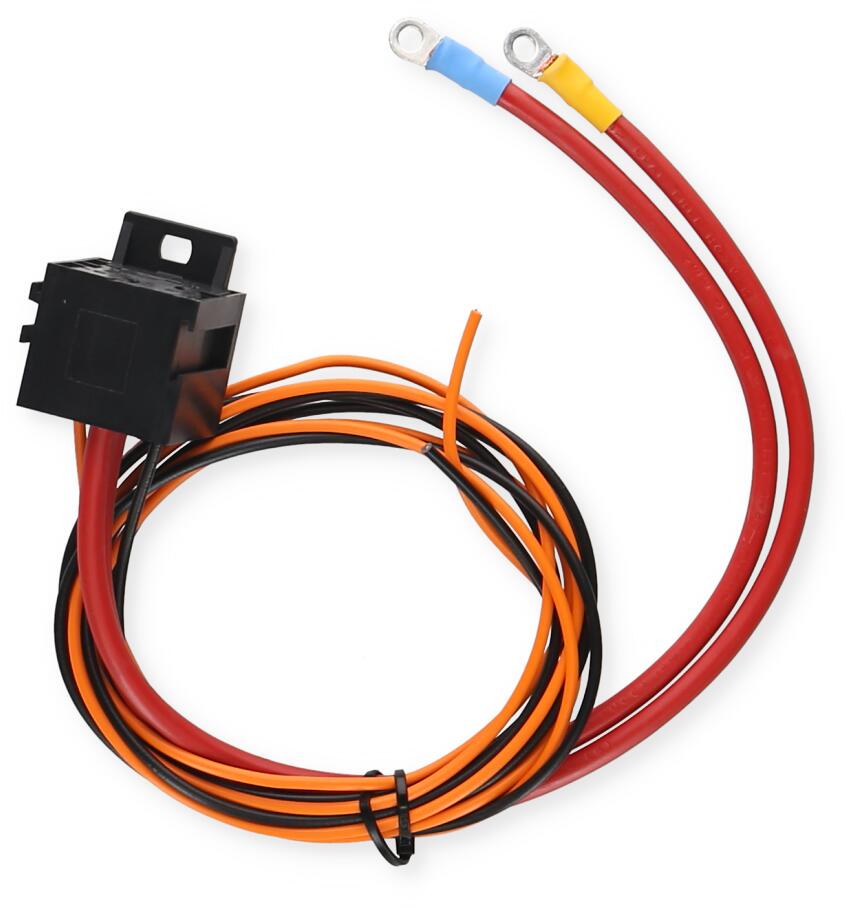 Detalj av Overbrygningsrele kabelsett for LB 50 ladebooster med ledninger