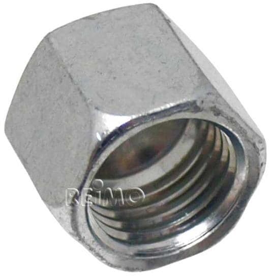 Overfallmutter 10 mm for gassrør - GOK detaljbilde