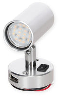 Påbygningsspot Minitube D2 LED 2x18 SMD dimbar 12V 1,2W front