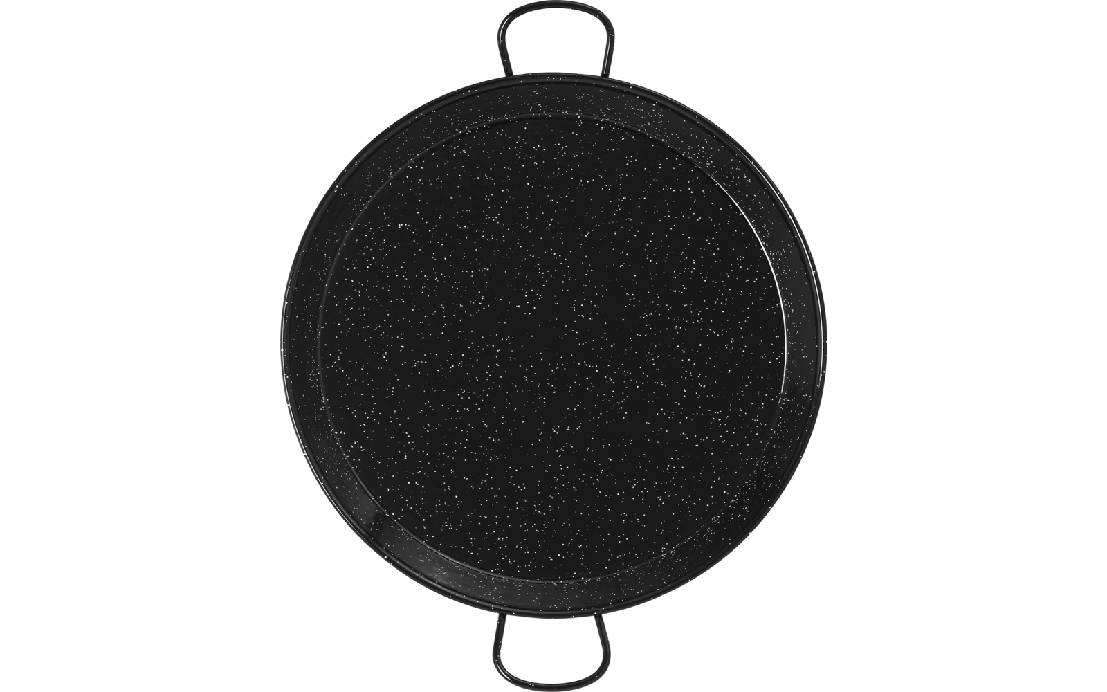 Paellapanne emaljert stål Ø42 cm tradisjonell bakside