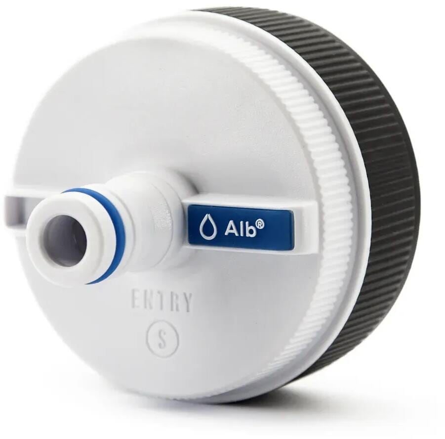 Påfyllingsadapter uten filterfunksjon for bobil 65 g fra Alb Filter bakside