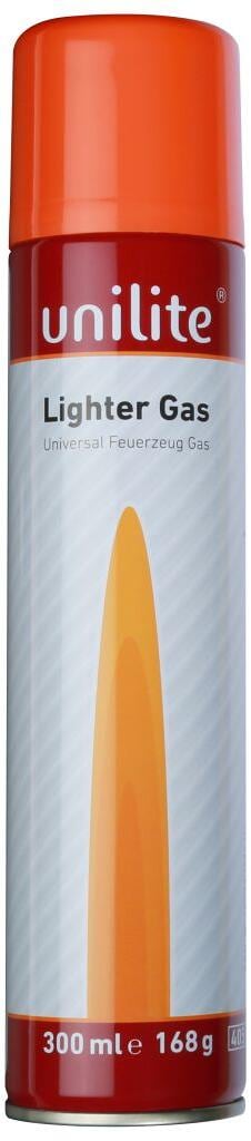 Påfyllingsgass for lighter 300 ml med 4 dyser forfra