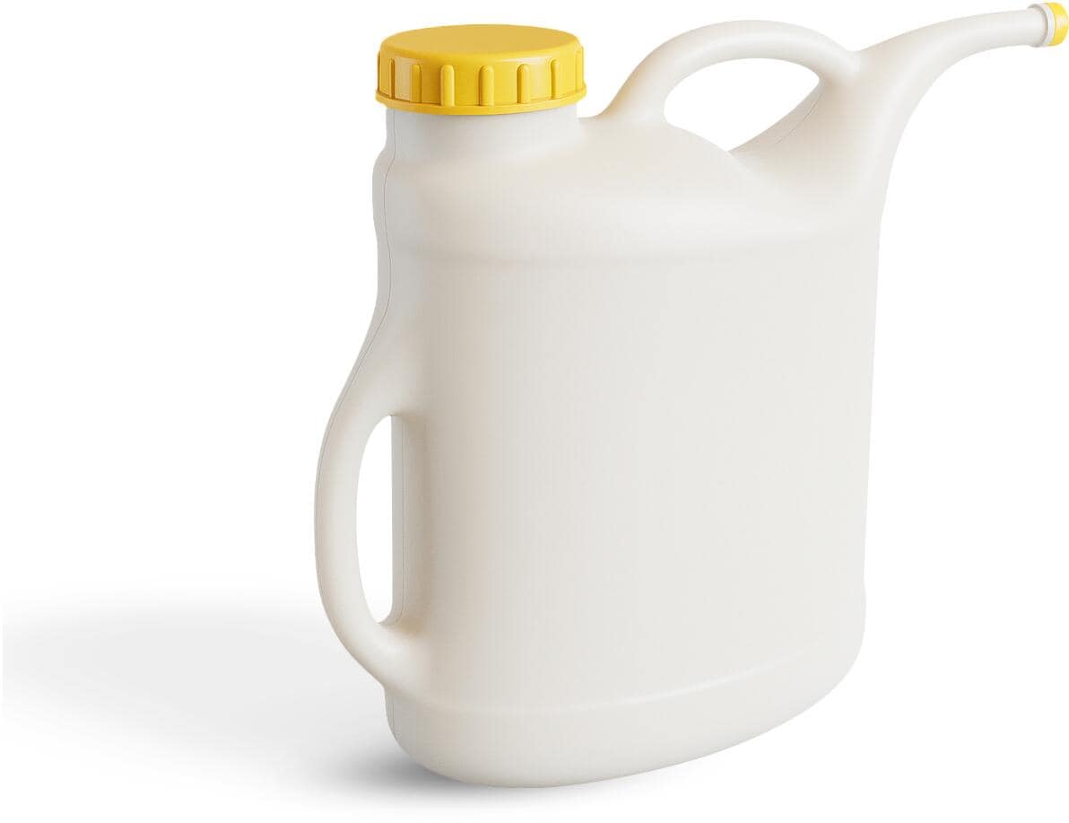 Påfyllskanne 10 liter med ventilasjon DIN 96 - Camping Wagner forfra