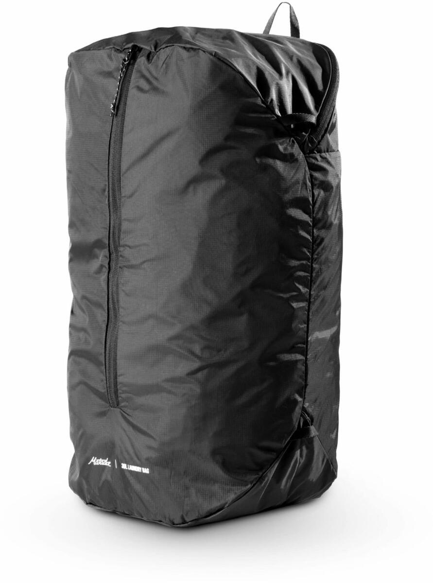 Bakside av Pakkepose for skittentøy 30L 125g 50D nylon svart - Matador