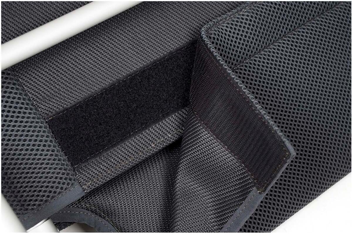 Pakkmål av Campingstol AA-215-Air-Elite Compact 7-pos ryggstøtte sammenpakket