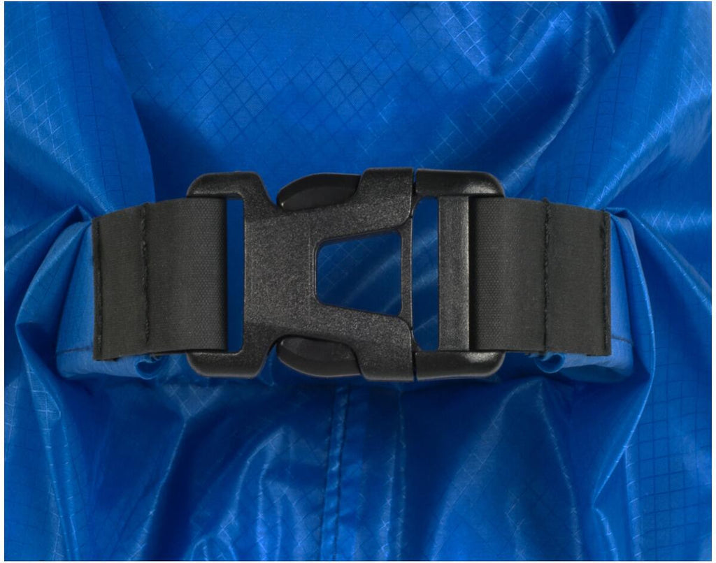Pakkpose 210T vanntett polyester/PVC, 10 liter rød BasicNature detalj