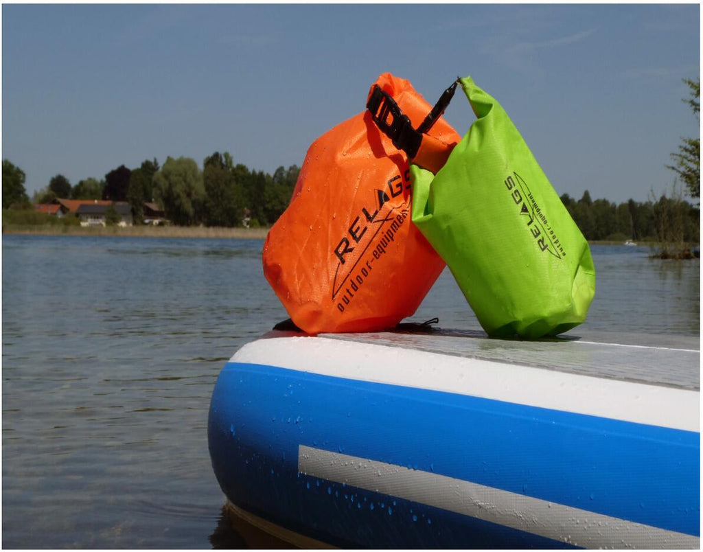 Pakkpose 210T vanntett polyester/PVC BasicNature brukt på camping
