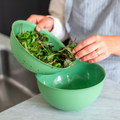 Palsby M bolle med hellekant 2 liter nature leaf green forfra