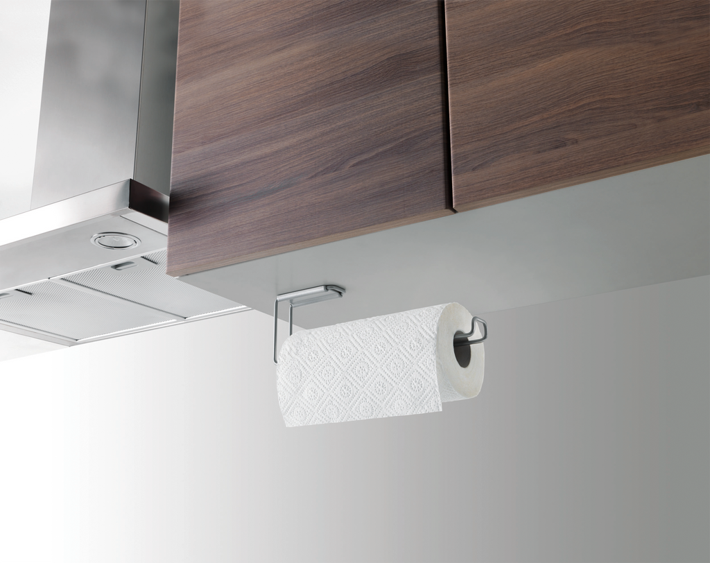 Papirrullholder Multi Roll sølv Metaltex forfra