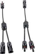 Parallellkobling for 2 solcellepaneler IP67 4-6mm² - Fothermo forfra