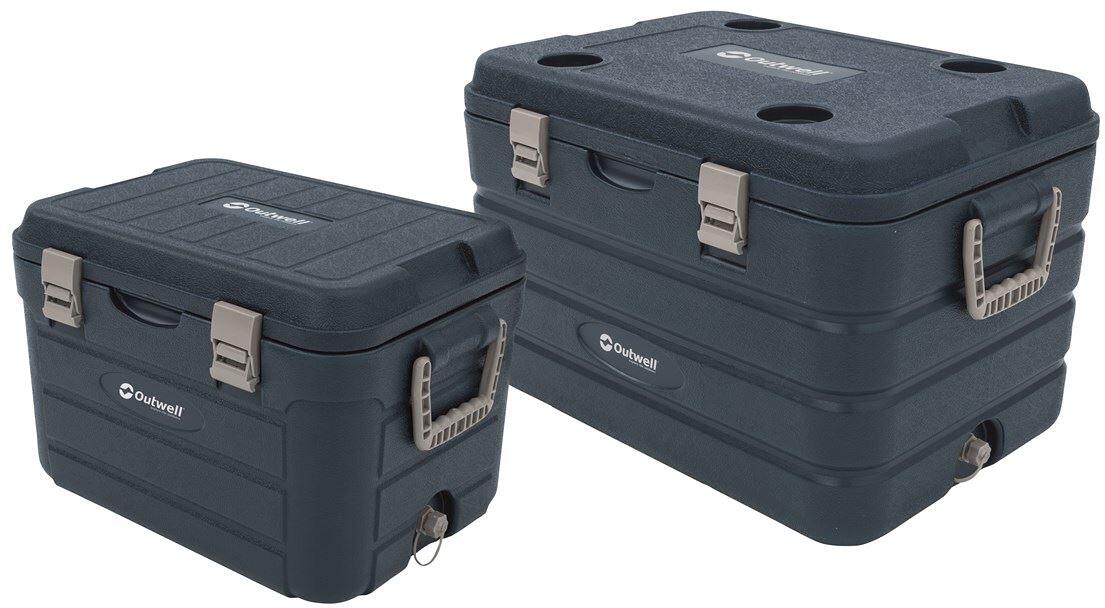 Passiv kjøleboks Fulmar Combo 2 stk 60L/30L mørkeblå forfra