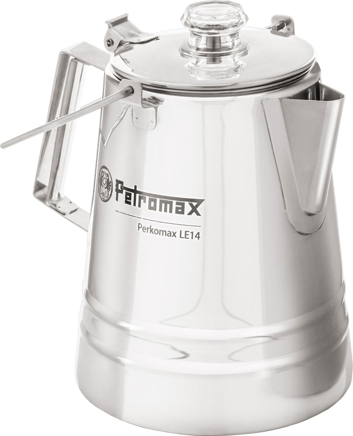 Perkomax LE14 kaffeperkolator rustfritt stål 1,5 l fra Petromax