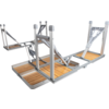 Piknikbord bambus sammenleggbart 136 x 85 cm 4 pers. - Bo-Camp