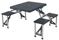 Piknikbord Basic sammenleggbart 130 x 85 cm forfra